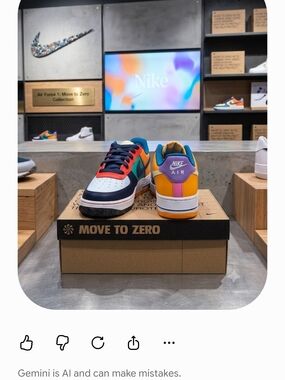 Nike Kids Multicolor Low Top Sneakers — Navy, Orange, Teal & Purple